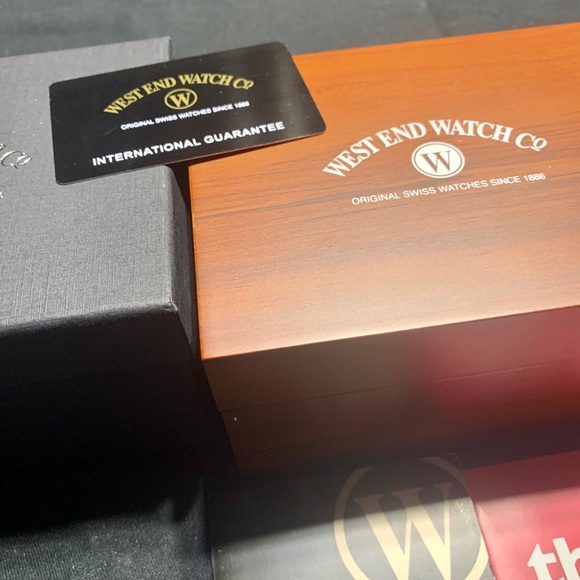 West End Watch Swiss Auto Sapphire Blue Bezel Blue - Picture 12 of 16